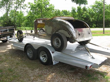 1933 Dodge Highboy Roadster Arrival for Facelift